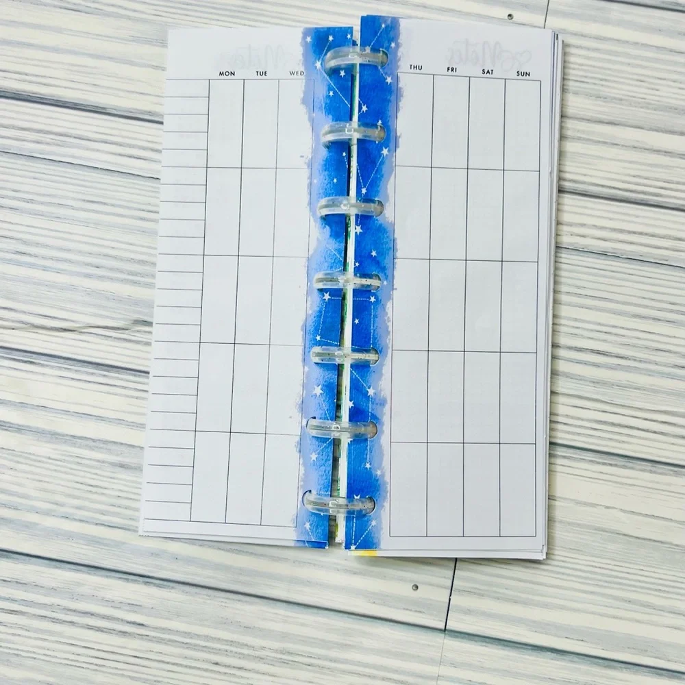 Happy planner skinny mini size extension 12 months